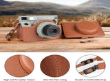 Fuji WIDE 400 Camera Case, PU Leather Protective Case Compatible for Instax WIDE 400 Instant Camera V1366-AZ2-W-02271