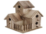 Wooden Birdhouse Small Outdoor Garden Bird Nesting Box Bird House Pet Supplies Decoration V1294-YM0901-3111200165411