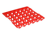 5PCS Plastic Egg Flats 30 Cell Egg Crates Holder Tray for Storage Transportation Home Farm V1294-YM0714-3111210360711