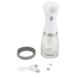 Electric Oil Sprayer with LED Light Glass Continuous Spray Adjustable Electric Oil Dispenser Bottle V1294-YM0901-3118240213911