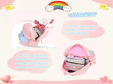 Kids Backpack for Girls School Bag for Elementary School Large Lightweight Girls Backpack, V1192-AZ-W-14538