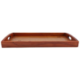 Light Rectangular Solid Wood Cherry Blossom Tea Tray Coffee Fruit Food Serving Plate Home V1294-YM0727-JY15335