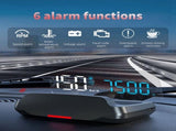 2 Car Hud HeadUp Display Car Smart Gauge Display Interface Oil Pressure Air- Ratio Car LCD Heads Up V1369-AZ3-W-11372