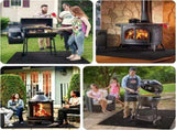 39*72 inches Under Grill Mat for Outdoor Grill,Fireproof Grill Pad for Pit,Indoorplace Mat V1192-AZ-W-3103