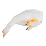 Resin Goose Statue Garden Decor Figurine Ornament for Pool Side Lawn Yard Outdoor Decoration Funny V1294-YM0901-3111240086112
