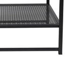 Levede Side Table Sofa End Table Open CH1070-BK