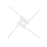 140LED Ceiling Light Elegant Curved Design Ceiling Lamp for Bedroom Living Room Study AC85-265V V1294-YM0901-3119210049611