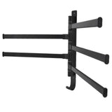 Towel Rack Aluminum Alloy Towel Shelf with 5 Bars Rotatable and Durable for Bathroom and Kitchen V1294-YM0714-3112210089511