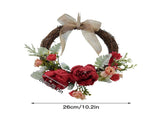 Simulation Peony Garland Outdoor Decoration Garland Wedding Home Door Decoration V1294-YM0715-211102XU04-3