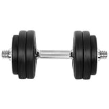 Everfit 30kg Dumbbell Set Weight Plates Dumbbells Lifting Bench FIT-K-DB-SET-30KG