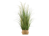 Artificial Grass Plant, 1194mm Reed Flower Grass in Pot, Premium PVC Faux Fake Greenery Shrubs Plant V952-DPKLWHLS47INJTAC5001V0