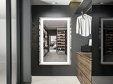 Interior Ave - 120 x 60cm Rectangle Frameless LED Bathroom Mirror V355-IA-RWM-12060