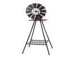 Gardeon Garden Windmill Metal Outdoor Yard Decor 160cm Bronze GWM-B-160CM-BR