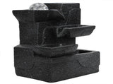 Tabletop Rockery Water Fountain Ornament for Indoor Feng Shui Home Office Table Decoration V1294-YM0901-3111200208811