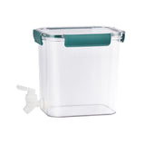 Cold Water Kettle Large Capacity Thicken Faucet Sealed Drink Storage Pot for Kitchen Green-3.5L V1294-YM0716-3118220167113