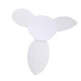 Ceiling Fan Light Flush Mount 25in Small Dimmable LED 6 Speed Quiet DC Motor for Patio Kitchen V1294-YM0901-3119250021012