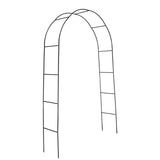 Gardening Wedding Outdoor Arch Iron Wedding Flower Stand Moon Grape Loofah Climbing Frame V1294-YM0901-210416DY09-2