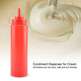 720ml 10pcs / Set Plastic Condiment Dispenser for Sauce Oil Cream Vineger V1294-YM0901-JY13531-03