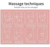 Red Light Facial Lifting Guasha Device, Anti-Aging Portable Electric Face Massager V1263-JX-5860