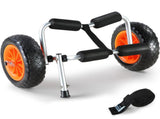 Foldable Kayak Cart Canoe Boat Carrier 250lbs Load with 10'' Solid Tires V952-S250LBS10INCHUJK2V0
