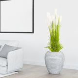 SOGA 4X 120cm Nearly Natural Plume Grass Artificial Plant APLANTFH6004X4