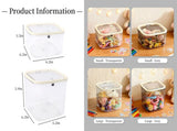 Makeup Organizer - Storage Box with Lid - Jewelry Box - Bathroom Accessories - Cosmetics Storage V1189-WXF-260203-00420