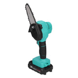 4in Electric Chain Saw Rechargeable Mini Electric Chainsaw Portable Electric Pruning ToolUK Plug V1294-YM0901-3111210184213