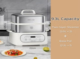 Hoper Layer Multifunctional Three-layer Stainless Steel Steamer AU Modeal V940-HG-179-01