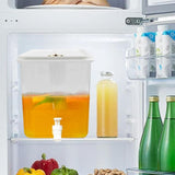Food Storage ,2.5 Gallon Refrigerator Beverage Dispenser With Leak Proof Lid Filter Juice Container V1369-AZ3-W-17640