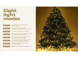 Jingle Jollys Christmas Tree 1.8M Xmas Tree Decorations 1980 LEDs 8 Light Mode XM-TR-FULL-6FT-LED