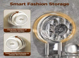 Bathroom Suction Box, 2026 New No-Drill Large Capacity Strong Load-Bearing Suction Cup V1258-DP02-F-406