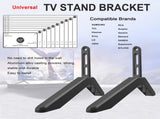Universal TV Stand with Screws - Easy Installation - Tabletop Stand for Vizio, Samsung, LG, TCL, V1237-ZY-203-1595