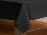 Rans Pure Cotton Hemstitch Tablecloth 150 x 260 cm - Black V442-RAN-TABLEC-HEMSTITCH260-BLACK-RE