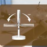 Multi-Function Rechargeable Fan Lamp With Telescopic Bracket PRL-5628840DBT