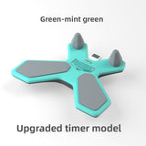 Green Multi-functional Balance Board with Timer for Core Training and Fitness Entertainment, Home V888-ELOSUNG43451
