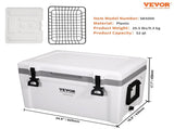 Insulated Portable Cooler, 49 L, Holds 50 Cans, Retention Hard Cooler with Heavy Duty Handle, V952-BXSYLQQZS55QTAYNBV0