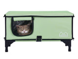 Elevated Heated Cat House, Cuboid Kitty Shelter with Adjustable Temperature and Timer, 900D Oxford V952-ZFTSBYMBHSNJHUMMQV3