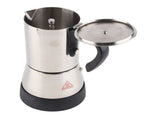 300ml Electric Stainless Steel Espresso Coffee Mocha Pot Electric Coffee Maker V1294-YM0901-JY15713-02