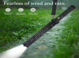 Baseball LED Flashlight Rechargeable Zoom Police Security Torch Baton Lamp Light V201-W13349285