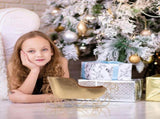 Golden Sleigh Model 1Pack for Home Users Farmhouse Christmas Decor 12.3x17.5x32in V1366-AZ2-W-19285