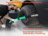 Wheel Chock Tie-Down Kit, Tire-Style Tow Dolly Strap, Car Tie Down Kit with Heavy-Duty Hook, Break V952-CLJGTJ2LTXZX66N3Q001V0