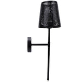 Wall Sconce Rechargeable Dimmable RGB Wall Light Hollow Out Bedside Light with Remote Control for V1294-YM0901-3119250082611