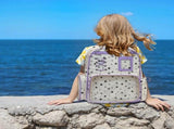 Eligible Bag Backpack Purse, Coquette Y2K Star Retro Aesthetic Daypack, 14.1114.72 in Clear Pin V1366-AZ2-W-21435