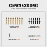 Handrail Outdoor Stairs 47.6 X 35.2 Inch Outdoor Handrail Outdoor Stair Railing Adjustable from 0 to V952-LZLTFSDHGLZHSKD01V0