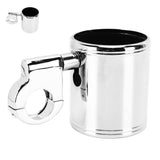 Motorcycle Handlebar Cup Holder Chrome Adjustable for 2232mm Handle V1366-AZ2-W-18494