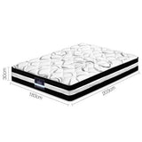 Giselle Bedding 30cm Mattress Medium Firm King MATTRESS-TT30-KING