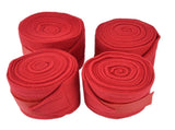 4Pcs Horse Leg Warp Self Adhesive Breathable Wear Resistant Animal Leg Bandage for Cows Horses Red V1294-YM0523-3111220079312