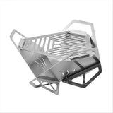 Portable Stainless Steel Mini BBQ Grill with Detachable Folding Design for Camping, Picnics, Beach V1189-LC-HW-00372