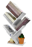 CARLA HOME 5-Tier Tree Bookshelf Storage Rack for Home Office or Bedroom LSB-36165