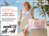 Travel Bag - Women's Travel Bag - Sports & Fitness Bag - Yoga Bag - Sports Bag - Carry-On Luggage V1265-260-PINK1